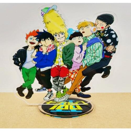 Japanese style Anime Mob Psycho 100 Acrylic Stand Figure Desktop Decoration Collection Model Toy Gifts 1 order