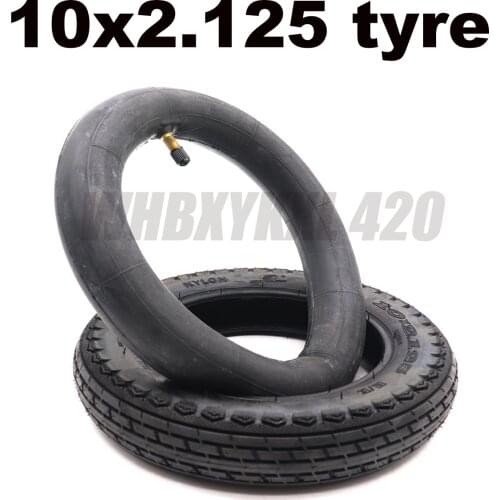 10x2.125 Tire 10*2.125 Inner Tube Outer Tire for Childrens Bicycle Baby Carriage Electric Scooter Balancing Hoverboard Parts