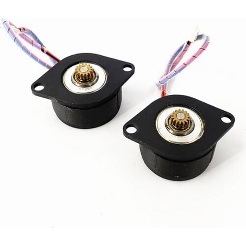 2-phase 4-wire Miniature Small Motor Micro Mini 36mm Stepper Motor 14hk2401 Synchronous Wheel Monitoring Pan Tilt PTZ 0.9 Degree
