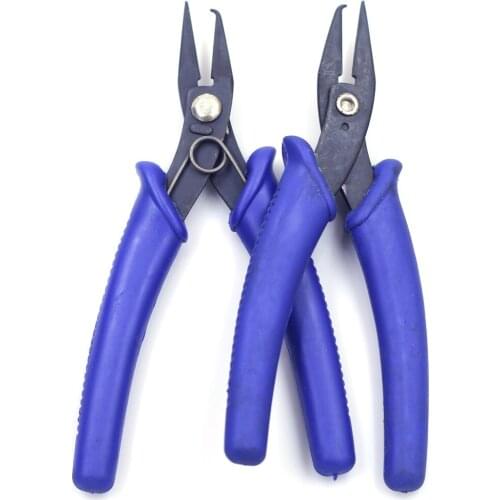 2Pcs Pliers Jump Split Rings Repair Tool Equipment Mini Metal Handmade Jewelry Making DIY Finding 13cm