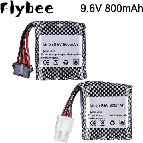 9.6v Battery for 9115 9116 S911 S912 RC Car Truck model Upgrade 9.6V 800mah Li-ion Rechargeable battery for toys Car spare Parts
