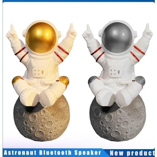 Astronaut Wireless Bluetooth Speaker Creative Cartoon Speaker Support TF Card Play 5W Audio Equipment For Kid Birthday Gift 2021