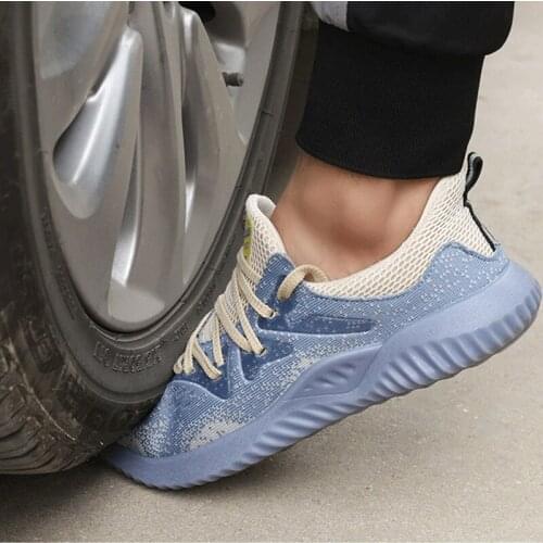 Boots Sports Type Light Weight Indestructible Work Women Safety Shoes Comfortable Outdoor Sneakers Puncture Proof Construction