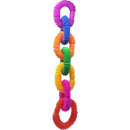 Childrens Sensory Toys, Decompression Toys, Extension Tubes, Random Colors A2UB