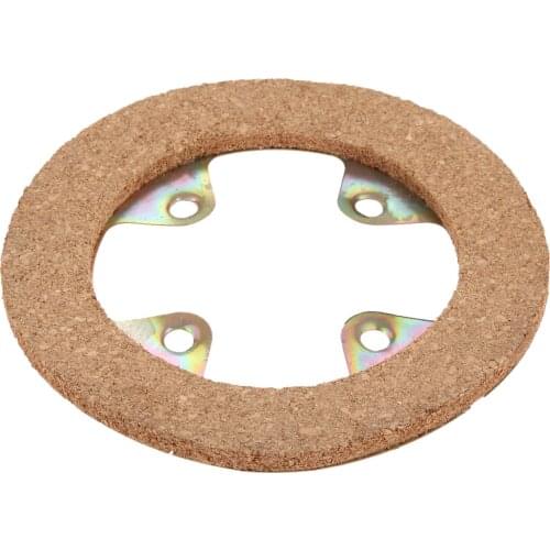 1Pc Metal Industrial Sewing Machine Motor Friction Clutch Disc Motor Brake Pad Motor Friction Plate Cork Sheet Diameter 12.5cm