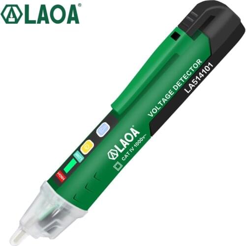 LAOA Voltage Meter Induction Probe Pen Test CAT 1000V Multifunction Electric Pen Tester Voltage Detector Test With CE
