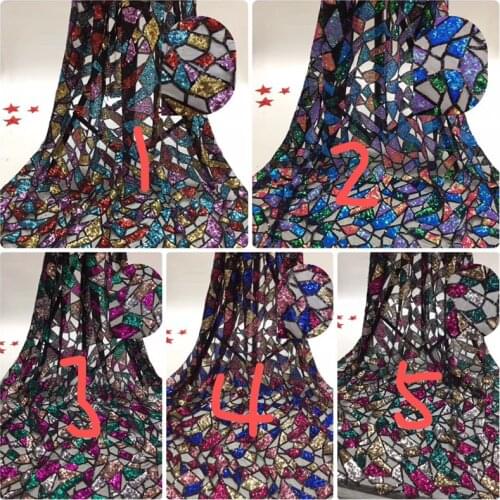 Nice looking sequins lace fabric fashion embroidered net tulle mesh lace JRB-8.1306 for party dress