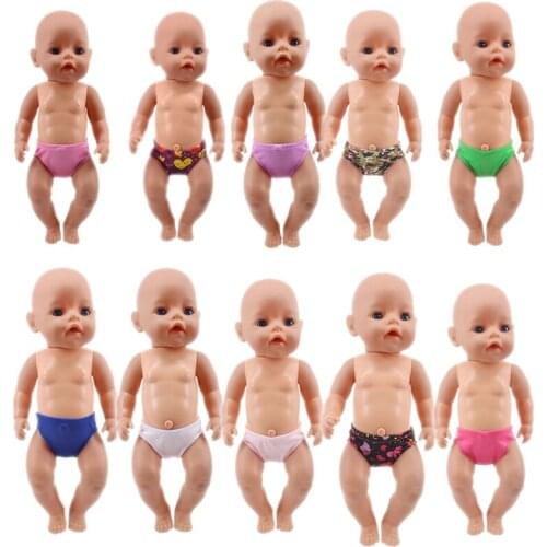Doll Underwear Choose For 18 Inch American Doll & Born Baby Doll Clothes For 43 cm,Toys For Girls