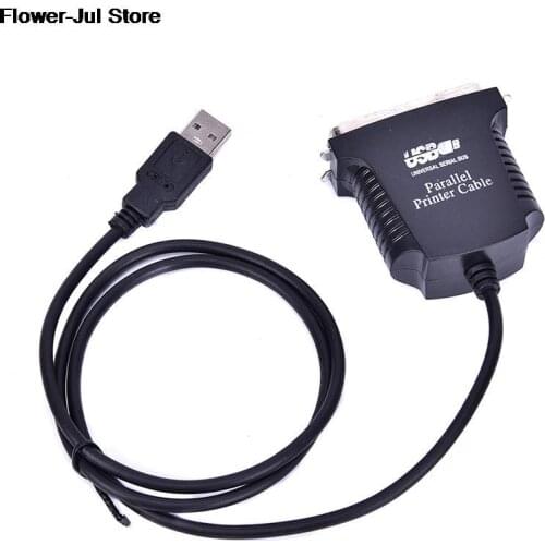 USB To DB36 Female Port Parallel Cable For Printer Print Converter Cables