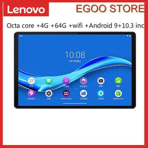 Lenovo tablet M10 PLUS MediaTek P22T Octa core 4G RAM 64G ROM 10.3 inch WIFI Android 9 TDDI FHD 10 point touch tablet PC
