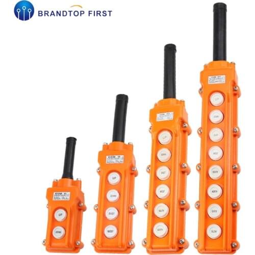 Hoist Push Button Switch for Hoist Crane Control COB-61 COB-62 COB-63 COB-64