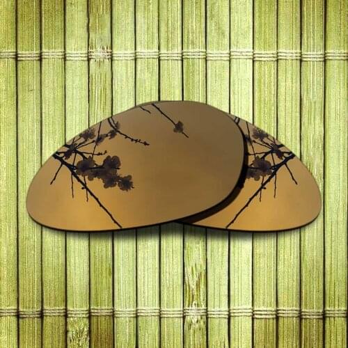 Polarized Replacement Lense For-Oakley Minute 1.0 Sunglasses Frame True Color Mirrored Coating - Copper Color Options