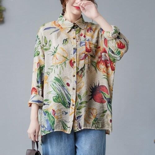 Льняные блузки UETEEY China At AliExpress