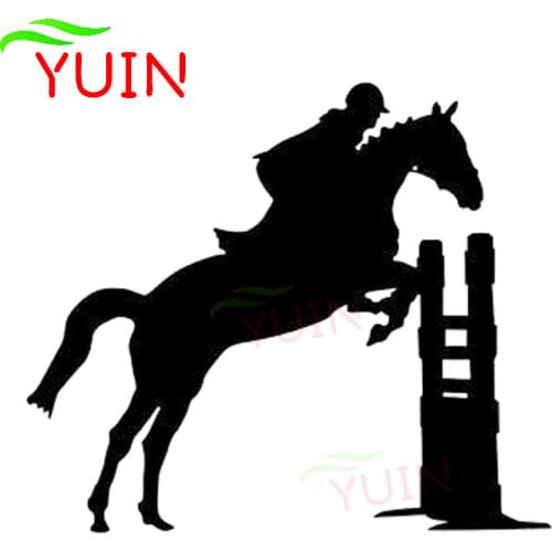 Performance Vaulting High Quality Cartoon Sticker Fashion Decoration PVC Waterproof Sunscreen Decal Black/white/red/laser/silver