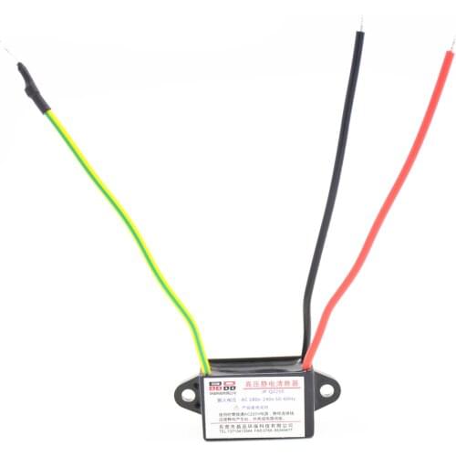 High Voltage Electrostatic Cleaner Negative Ion Generator Electrostatic Removal Device to Remove Metal Static Electricity