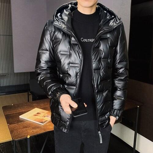 Winter Down Jacket Men Casual White Duck Down Jacket Man Hooded Parka Male High Quality Overcoat Thermal Windproof Outwear S-5XL