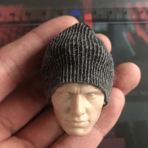 1/6 Scale Black Warm Cap Grey Cold Cap Fashion Hat for 12in Action Figure Toys