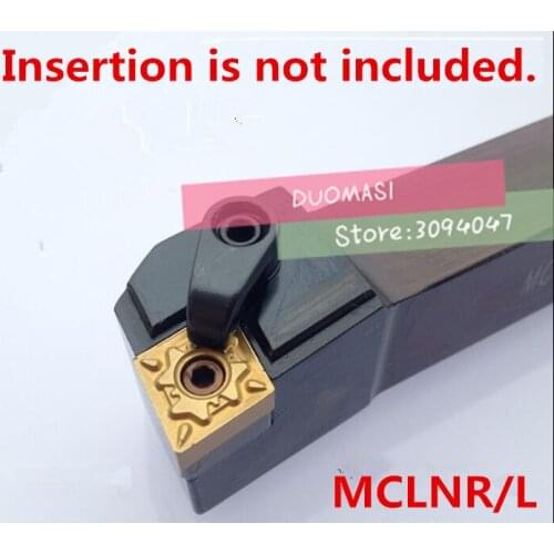 1PCS MCLNR1616H12 MCLNR2020K12 MCLNR2525M12 MCLNR2525M16 MCLNL1616H12 MCLNL2020K12 MCLNL2525M12 CNC External Turning Tool Holder