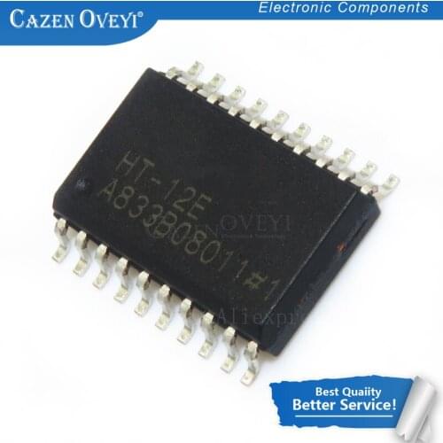 10pcs/lot HT-12E HT12D HT12E HT-12 SOP-20 quality assurance In Stock