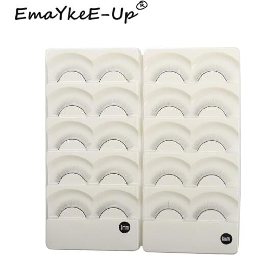 1000 pcs Individual Natural False Lashes Training Lash Extensions Professional Practice Lashes For Beauty Salon Beginner(100box)