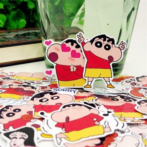40 Pcs Cute Meng boy Stickers for Luggage Laptop Skateboard Bicycle Motorcycle Styling Decals Fashion Cool Sticker