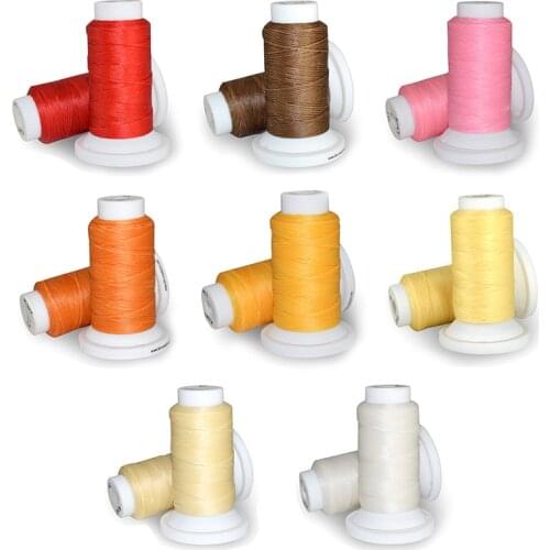 50 Meters DIY Sewing Machine Stitching Handicraft Tool For Leather Craft Hand Waxed Thread Polyester Cord 0.8mm 50m
