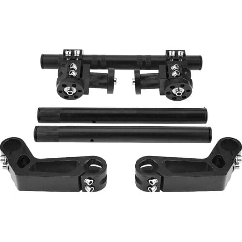 7/8inch 22mm Adjustable Motorcycle Steering Handlebar System CNC Motorcycle Steering Handlebar Systems For 125cc Dirt Bike Gold