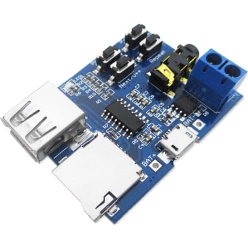 1pcs TF card U disk MP3 Format decoder board module amplifier decoding Player