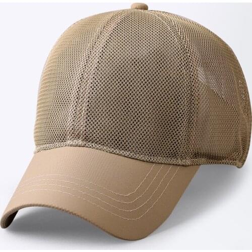 Trucker Hat Baseball Cap Summer Khaki Black Casual Mesh XL Mens Adjustable Closure Young Woman Stylish Hat
