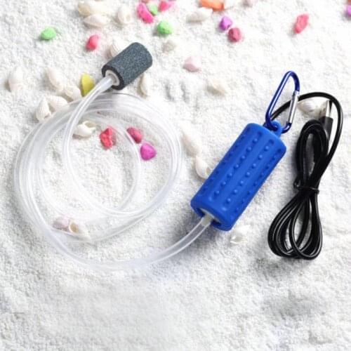 Mini USB Aquarium Fish Tank Oxygen Air Pump Portable Silent Energy Saving Compressor Aquarium Accessories Fish Tank Air Pump