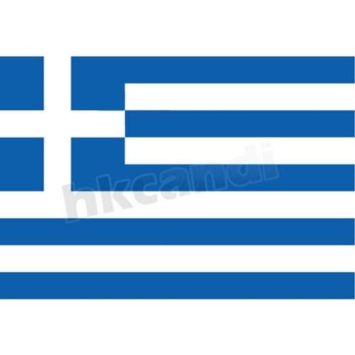 Wholesale The Hellenic Republic Hanging Greek Flag Polyester standard Flag Banner Outdoor Indoor 150*90cm Flag Greece Flag