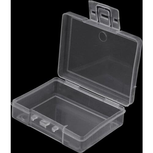 Transparent Fishing Lure Tackle Hook Bait Plastic Storage Box Container Case