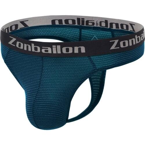 Thong Underwear Briefs Tanga G-String Open-Back Gay Sexy Mens Interior Low-Rise