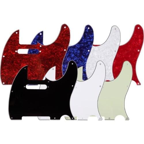 3Ply Aged Pearloid Pickguard Tele Style Guitar Pickguard Aged （All