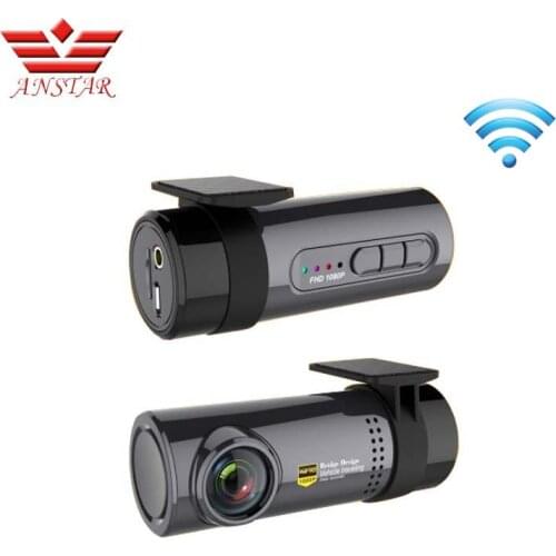 ANSTAR 140 Degree Mini WIFI Car DVR Camera Dashcam Video Recorder Digital Registrar Camcorder APP Monitor Wireless DVRs