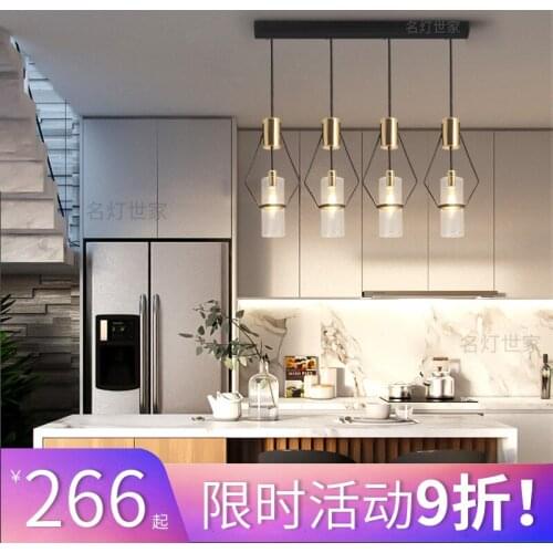 Vintage glass ball iron chandeliers ceiling led light lustres lamparas de techo nordic decoration home bedroom dining room