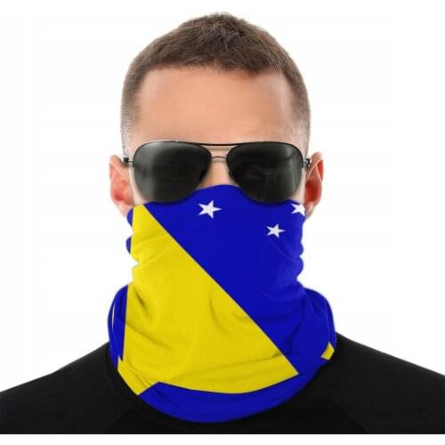 Tokelau Flag Magic Scarf Half Face Mask Unisex Halloween Neck Gaiter Balaclava Bandanas Polyester Headband Biking Hiking