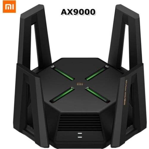 Original Xiaomi AX9000 WiFi Router WiFi6 Enhanced Edition 12 Antennas USB3.0 Wireless Mesh Network Game Acceleration Repeater