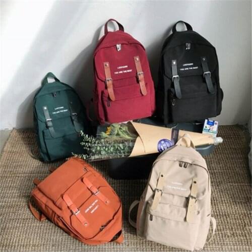 Women Backpack for Teenage Girls 2020 Summer New Fashion Female Casual School Students Shoulder Bags Sweet Travel Backpacks