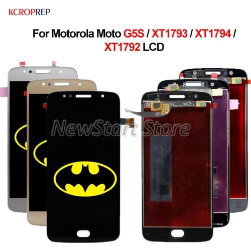 5.2" For Motorola Moto G5S LCD Display Touch Screen Digitizer Assembly 100% New For Motorola Moto G5S XT1793 XT1794 XT1792 lcd