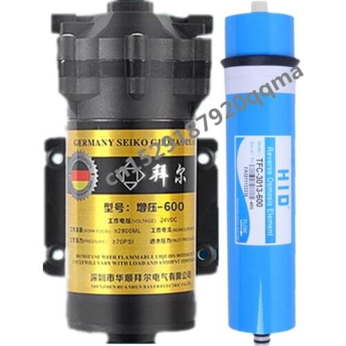 600 gpd booster pump water filter cartridge HID 3013-600 RO membranereverse osmosis system