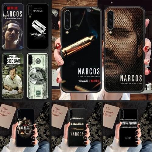 Narcos Pablo Escobar Phone case For Samsung Galaxy A 3 5 7 8 10 20 21 30 40 50 51 70 71 E S 2016 2018 4G black 3D waterproof
