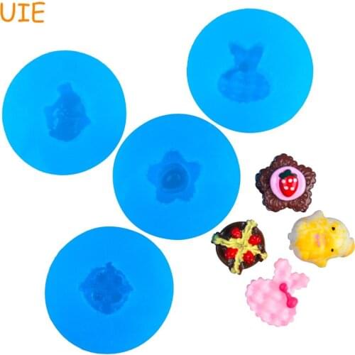 GYL304U,GYL356U,GYL504U,GYL519U Cream Cake Silicone Mold - Chocolate Gum Paste Candy Sugarcraft Resin Clay Jewellery DIY