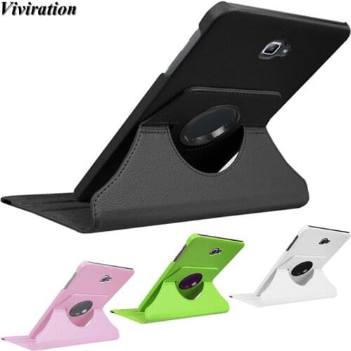 Good Use Tablet Case Cover Auto Sleep/Wake Stand Cover For Samsung Galaxy Tab A A6 10.1 2016 SM-T580 T580N T585 T585C PC PU Case