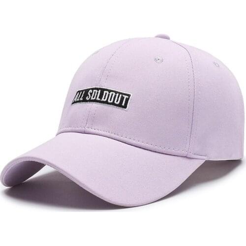 Peaked Cap Hat Male Spring and Autumn Sunshade Summer Sunscreen Baseball Cap Female Letter Embroidery Hat d88
