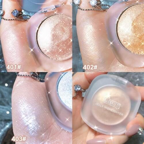 Make-up Highlighter Glitter Contouring All-in-one Pan Glitter Face Brighten Mashed Potatoes Shimmer Bronzers Highlighters TSLM1
