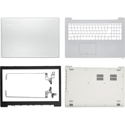 NEW Laptop For Lenovo IdeaPad 320-15 320-15ISK 320-15IKB 320-15ABR LCD Back Cover Front bezel Hinges Palmrest Bottom Case White