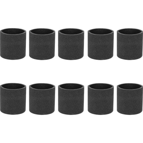 10 Packs of 90585 Foam Set VF2001 Foam Filter, Suitable for Most Shop-Vac, Vacmaster and Genie Shop Vacuum Cleaners