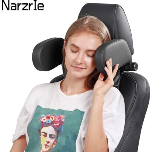 Car Seat Headrest Pillow Neck Support Pillow For Car Sleep Side Head Support High Elastic Telescopic Support For Kids Adults