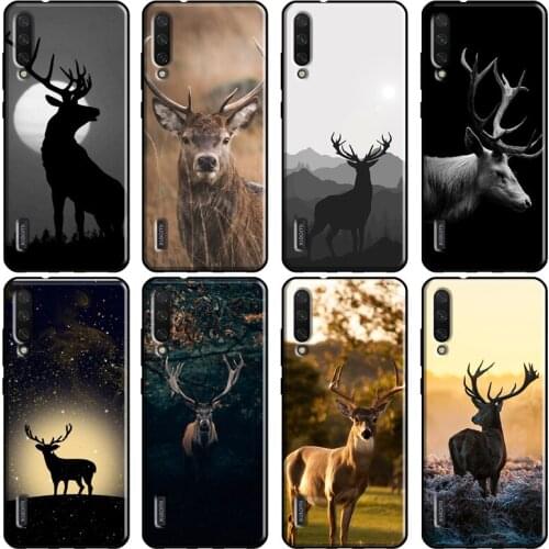 STUNNING DEER Animal Cover For Xiaomi Mi 11 9T 10T Pro Mi A1 A2 A3 Note 10 Lite Case For POCO M3 F2 Pro X3 Fundas